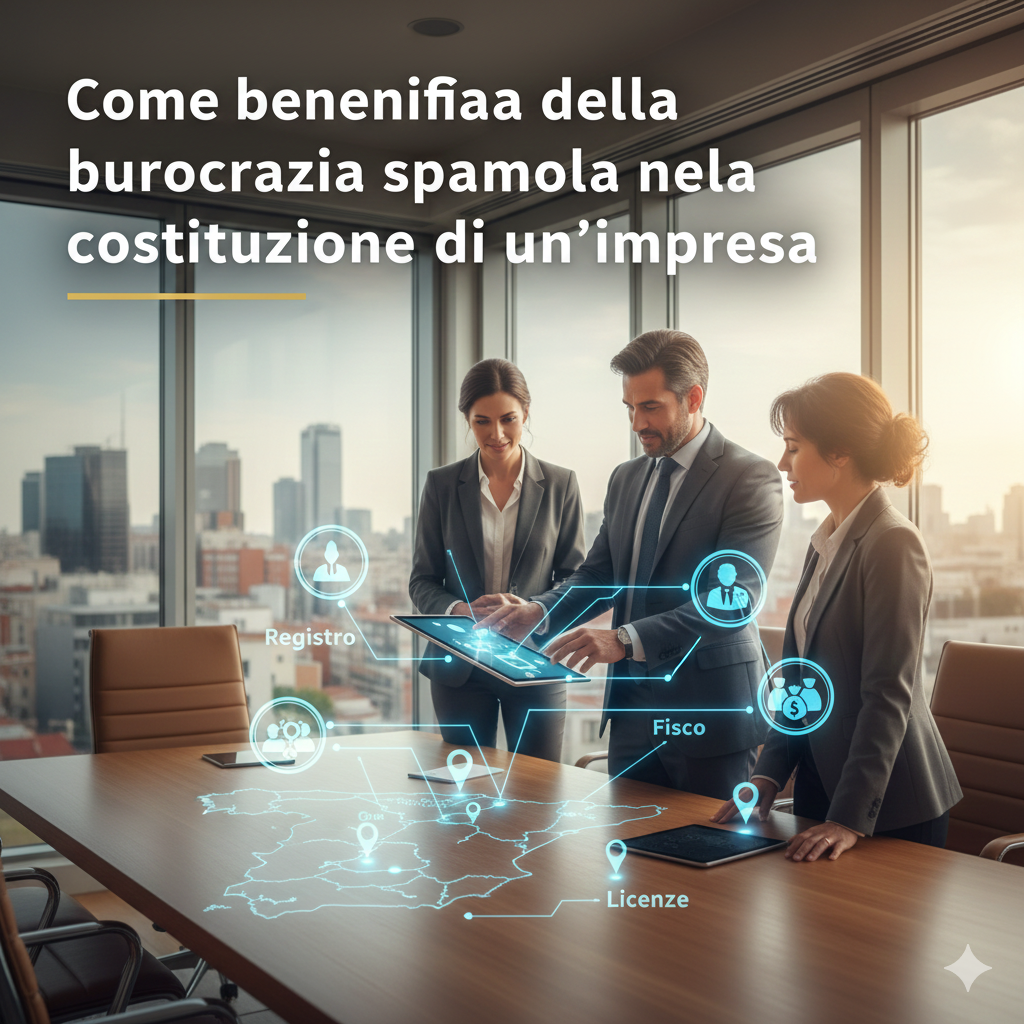 Come beneficiare della burocrazia spagnola nella costituzione di un’impresa